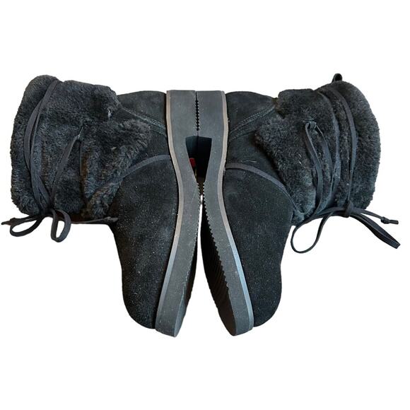 Style & Co Zijune Cold Weather Winter Ankle Boots Faux Fur Trim NEW Size 6 Black - Picture 8 of 10